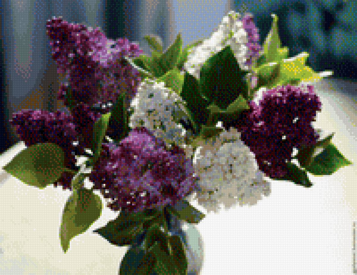 Букет сирени - предпросмотр