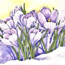 Схема вышивки «акварель»