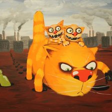 Схема вышивки «Вася Ложкин»