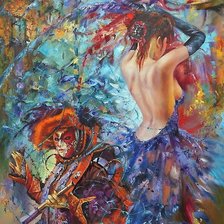 Схема вышивки «таинственные женщины»