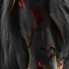 Схема вышивки «Конь»