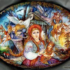 Схема вышивки «сказка»