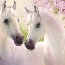 Схема вышивки «весна»