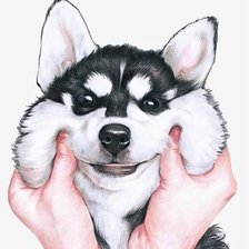 Схема вышивки «Улыбка»