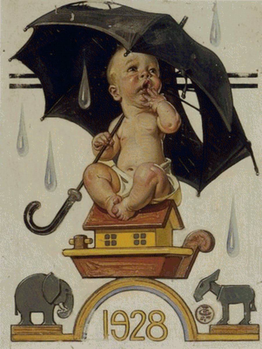 малыш - джозеф кристиан лейендекер - предпросмотр