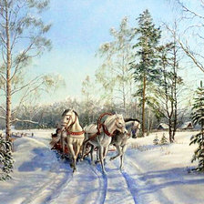 Схема вышивки «Худ. Куликов Вл. Вл.»