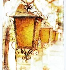 Схема вышивки «фонарь»