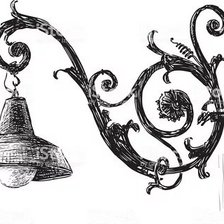 Схема вышивки «фонарь»