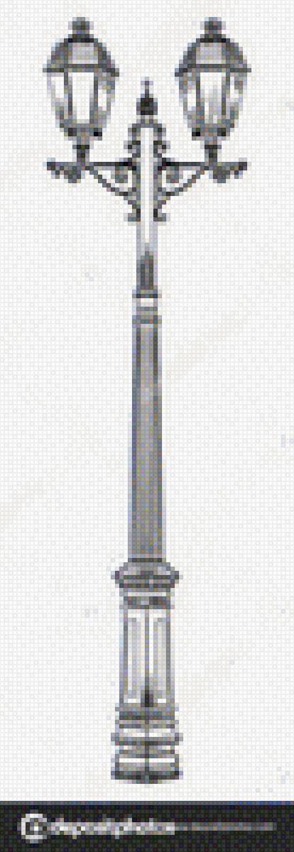 фонарь - монохром, фонарь - предпросмотр