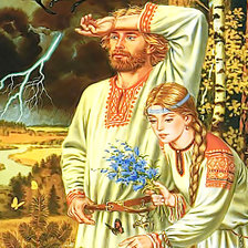 Схема вышивки «пара»