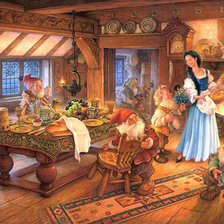 Схема вышивки «Белоснежка»