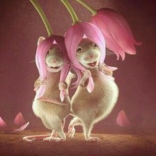 Схема вышивки «Детки, зверятки»