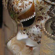 Схема вышивки «Венецианская маска»