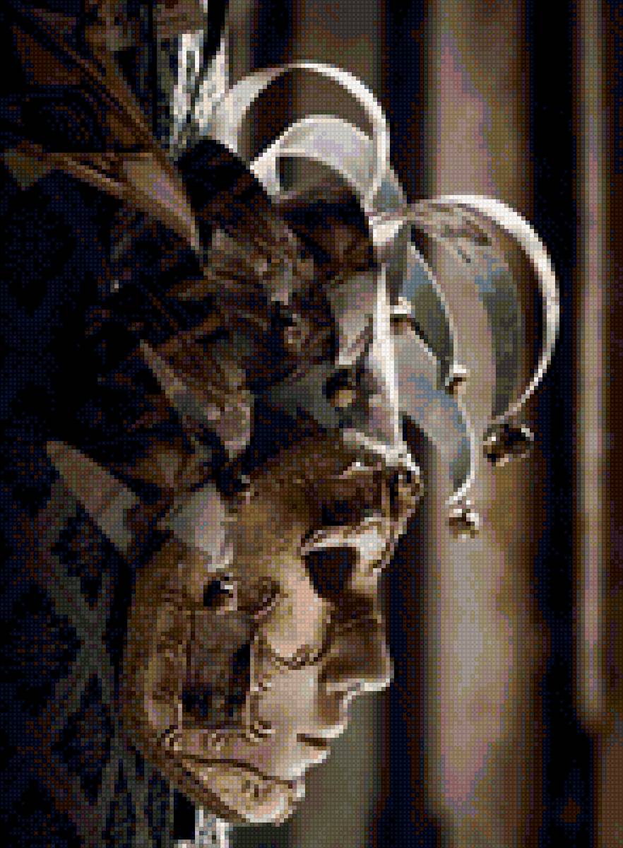 Венецианская маска - карнавал, венецианская маска - предпросмотр