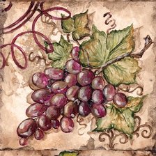 Схема вышивки «вино»