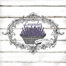 Схема вышивки «лаванда»