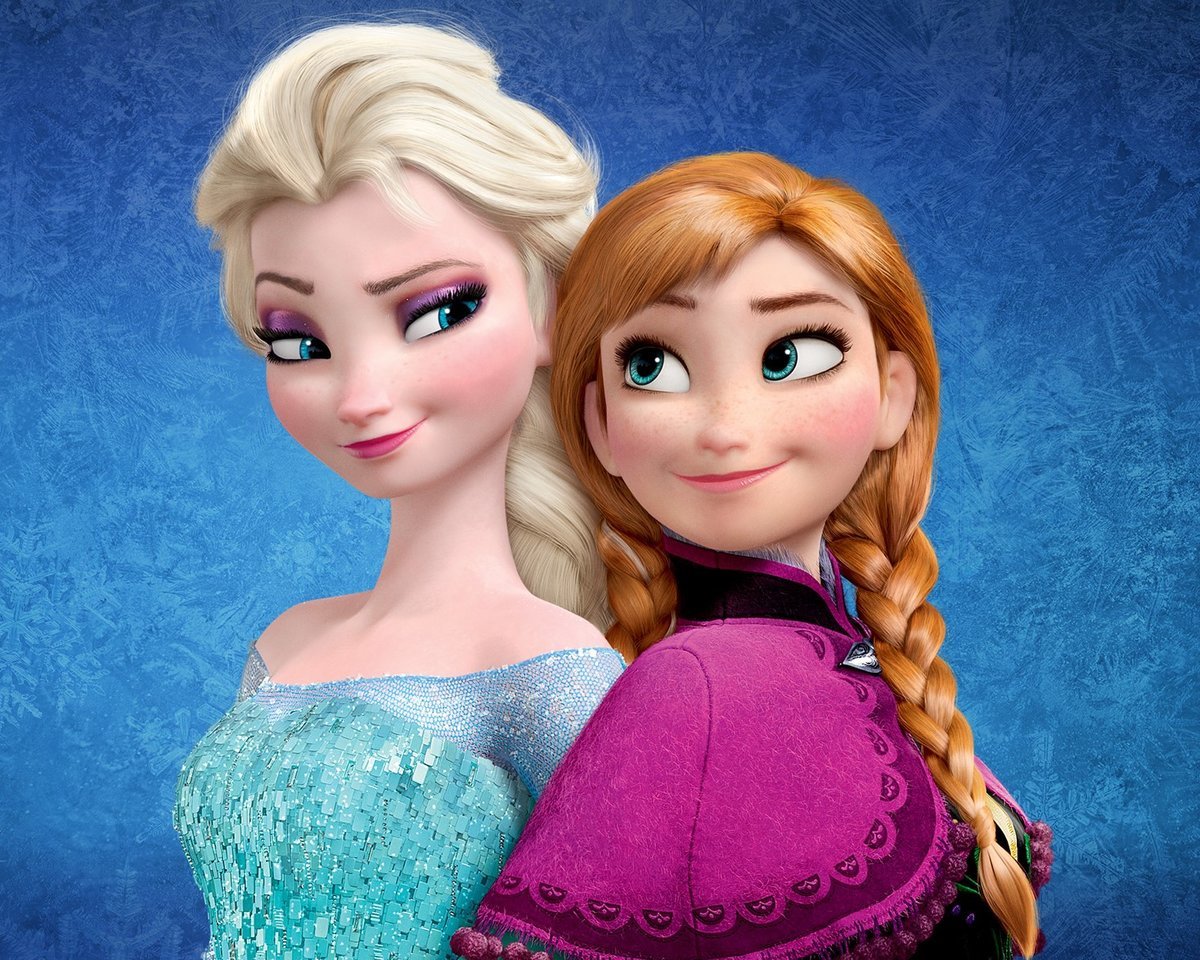 Frozen - холодное сердце, эльза, дисней, принц, анна, девушки, мультфильм - оригинал
