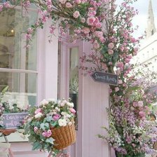 Схема вышивки «Улица»