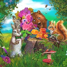 Схема вышивки «Детская»