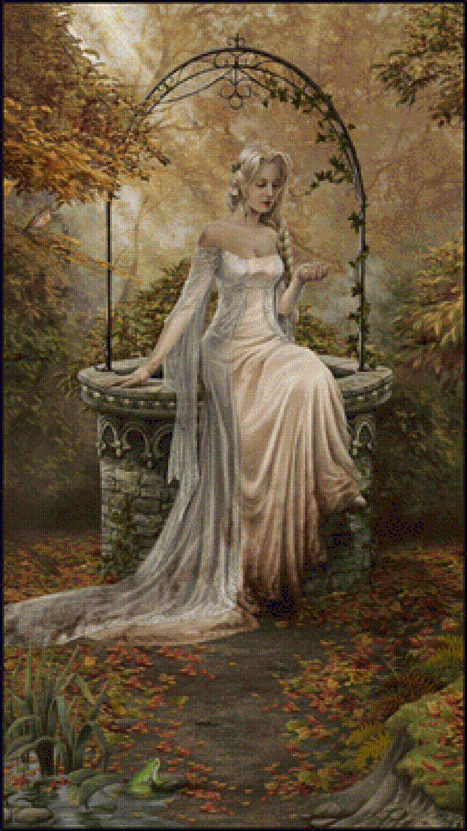 Девушка - art, девушка, природа - предпросмотр