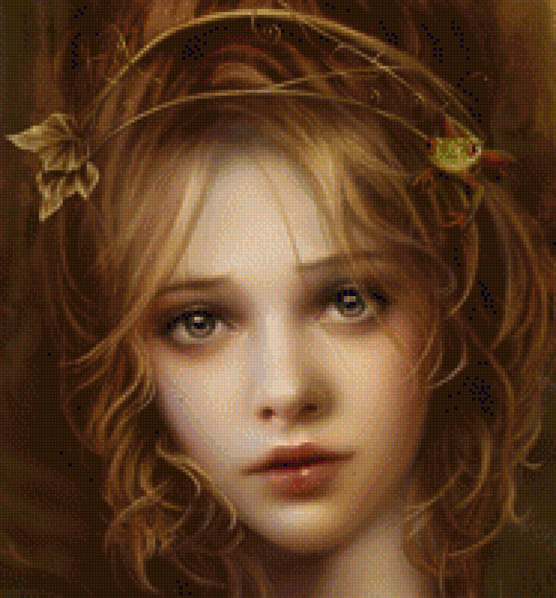 Art - art, девушка, лицо, портрет - предпросмотр