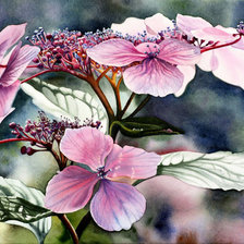 Схема вышивки «По картине Марни Вард»