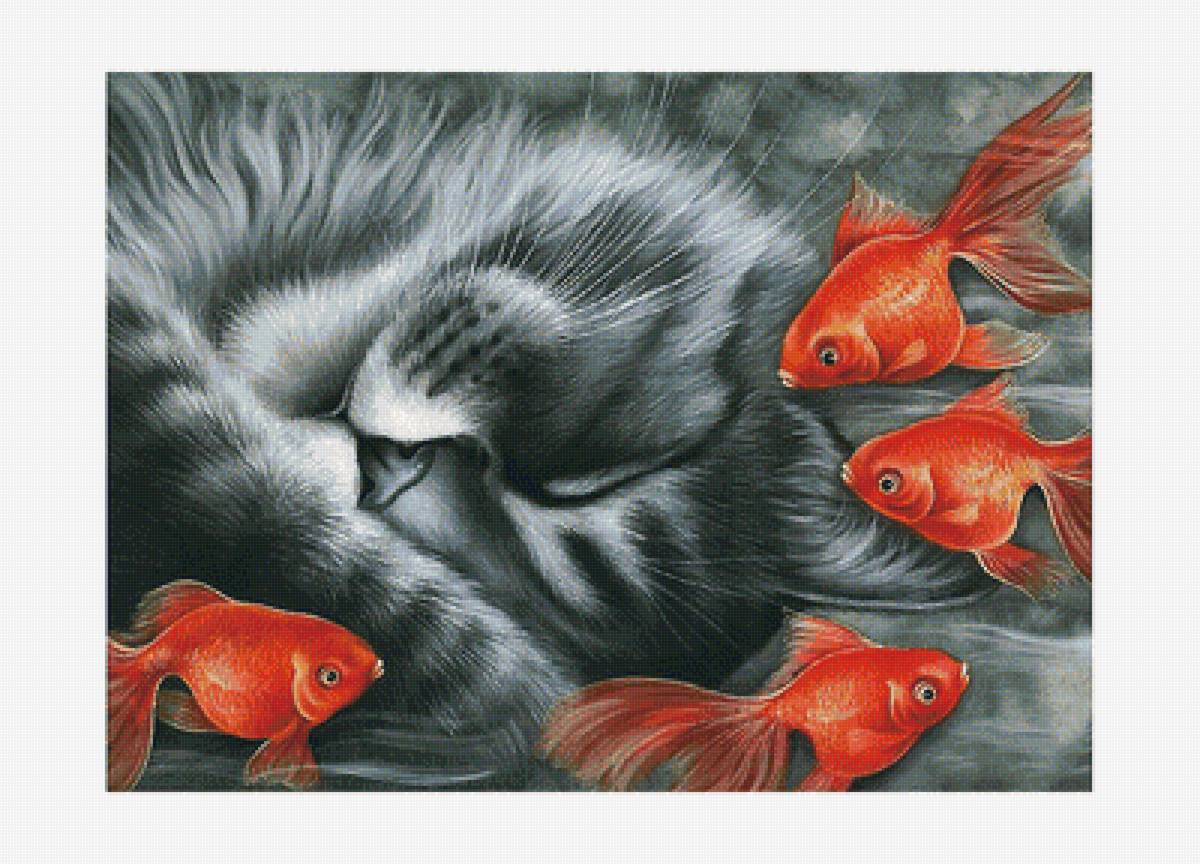 Серия "Коты". - коты, животные - предпросмотр