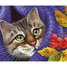 Схема вышивки «Серия "Коты".»