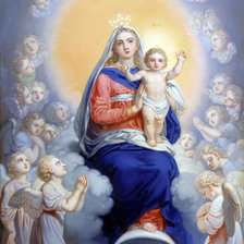 Схема вышивки «святые ангелы»