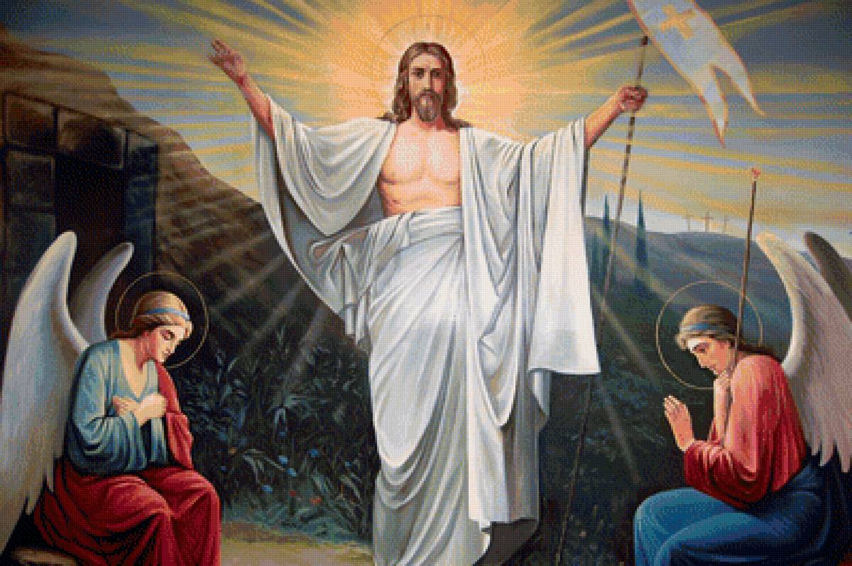 святые ангелы - икона - предпросмотр