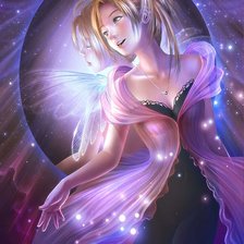 Схема вышивки «Фея»