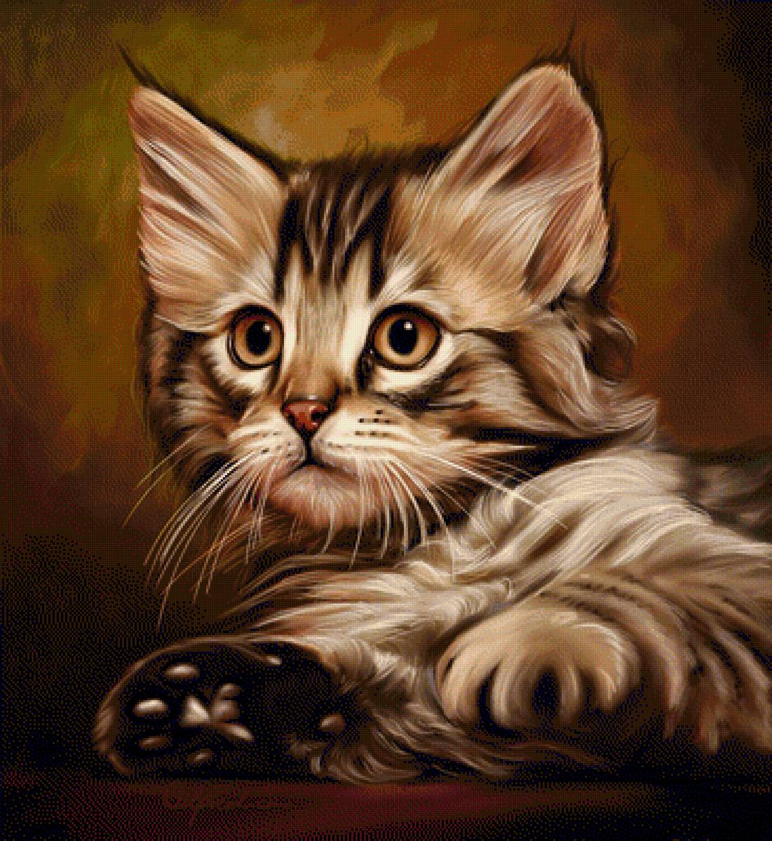 Котёнок - кот, котенок, котик, животные - предпросмотр