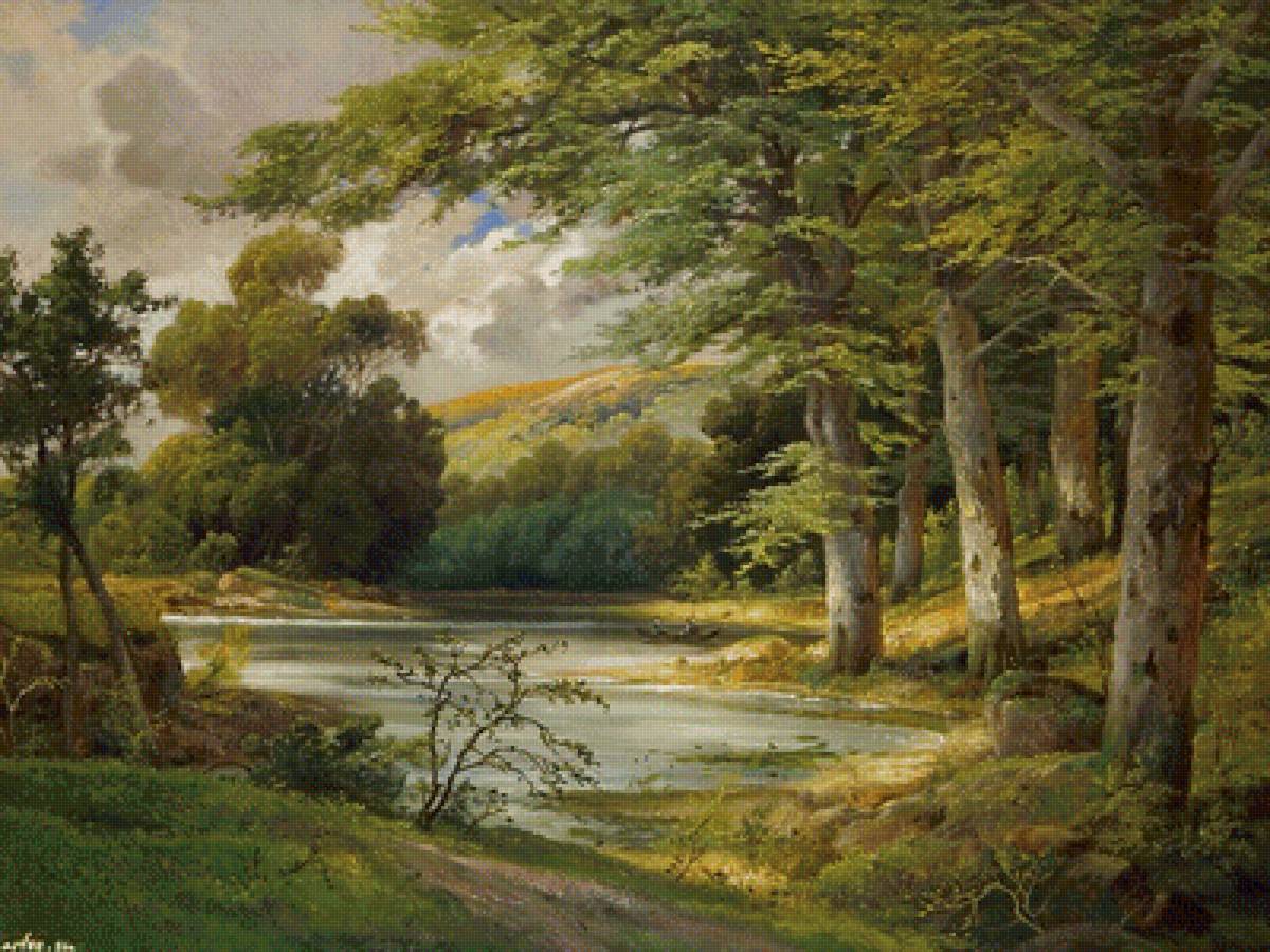 лес перед грозой - предпросмотр