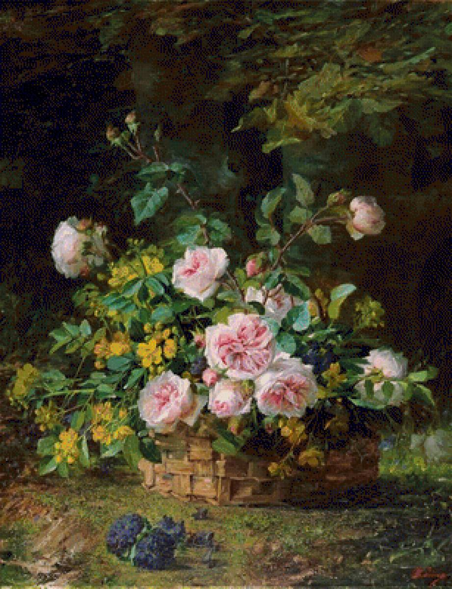 Натюрморт - натюрморт, живопись, цветы - предпросмотр