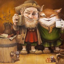 домовой и кот