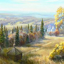 Схема вышивки «Худ. Любовь Малышева»