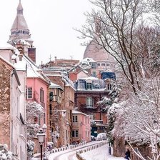 Схема вышивки «monmartr»