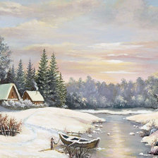 Схема вышивки «Худ. Несмеянов Виктор»