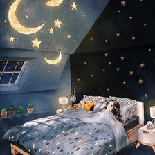 Схема вышивки «Девочка»