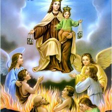 Схема вышивки «святые»