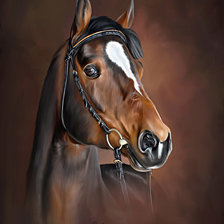 Схема вышивки «Лошадь»