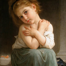 Схема вышивки «Вильям Бугеро. Девочка»