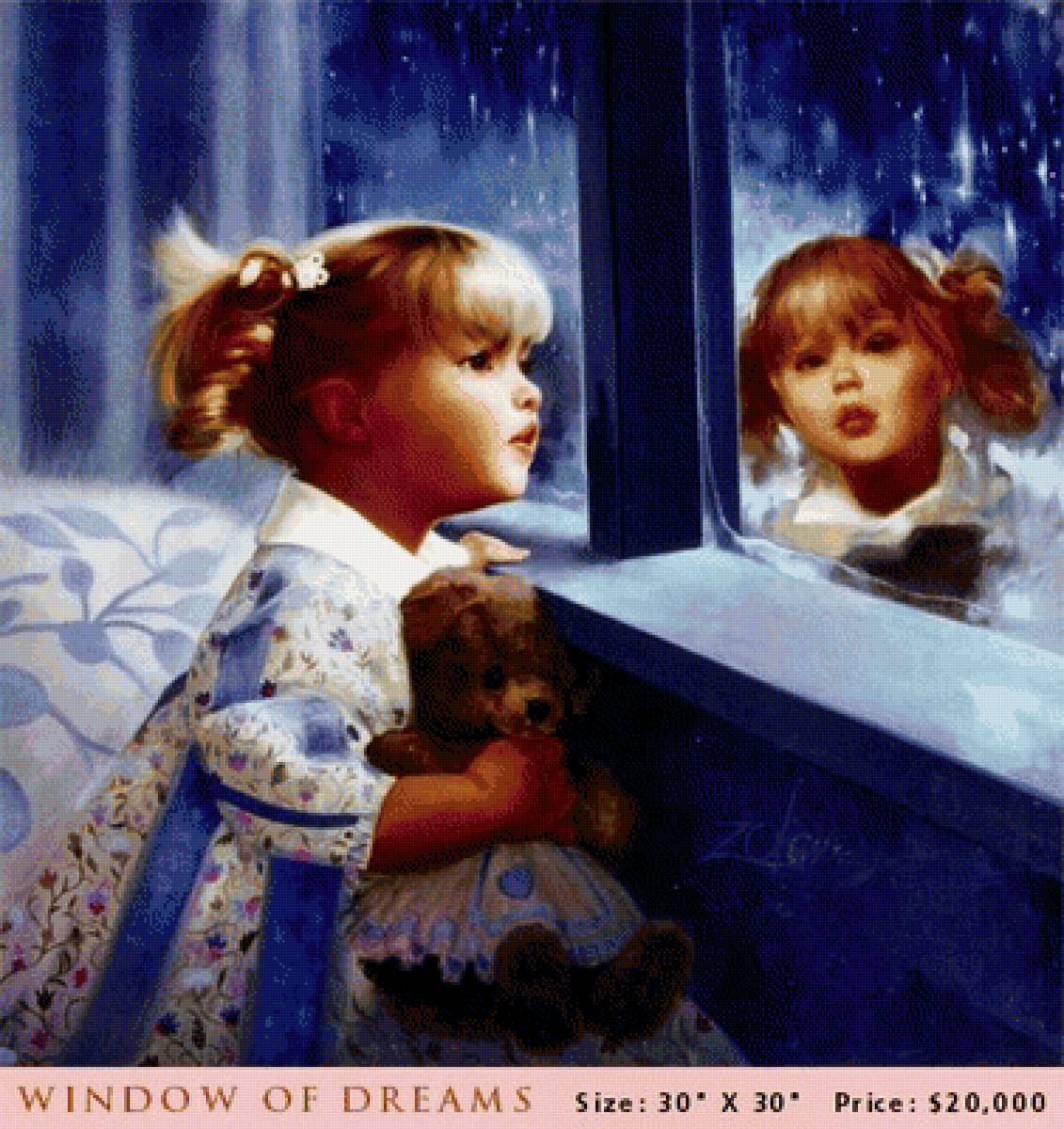 Дональд Золан. Дети - портрет, картина, дети, искусство - предпросмотр