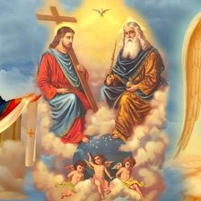 Схема вышивки «святые ангелы»