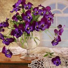 Схема вышивки «Цветы»