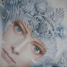 Схема вышивки «снежная королева»