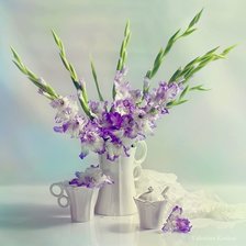 Схема вышивки «Гладиолус»