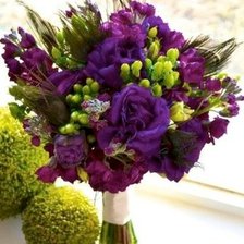 Схема вышивки «Фиолетовые розы»