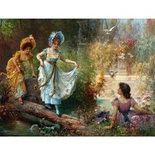 Схема вышивки «Пикник летним днем»