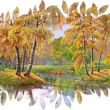 Схема вышивки «ПЕЙЗАЖ»